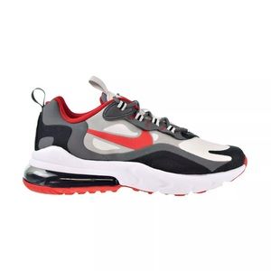 Nike Air Max 270 React Big Kids Shoes Black Red
